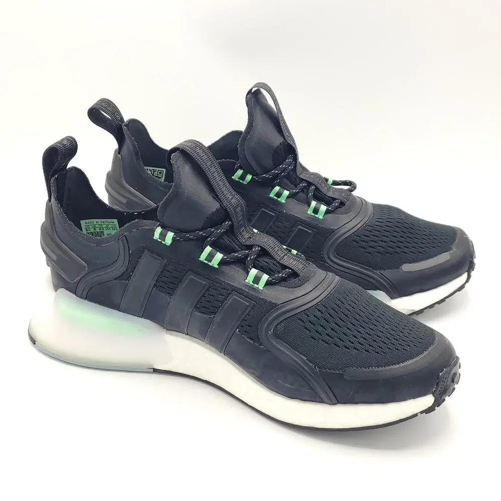 Adidas Originals NMD V3 black green white AGX2084 men's size 8.5